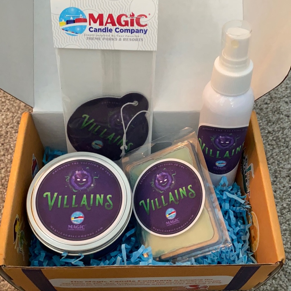 MAGIC Candle Company Box set- Villains